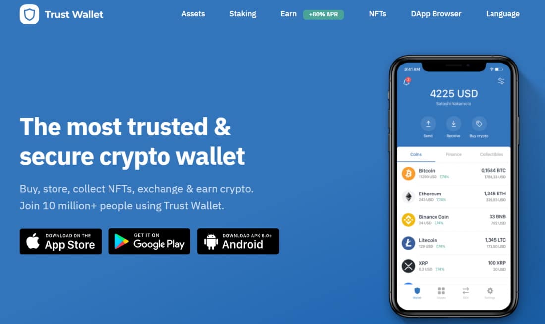 Best Bitcoin wallet - Binance Trust Wallet