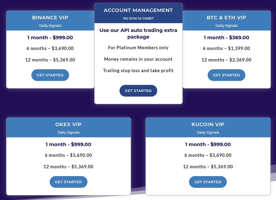 mycryptoparadise vip crypto signals membership plans