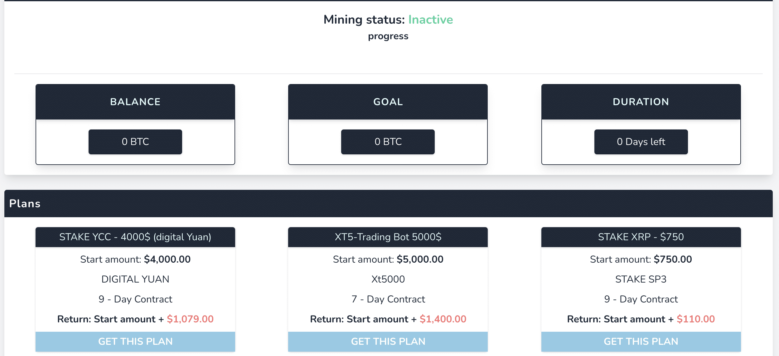 FixStake contracts