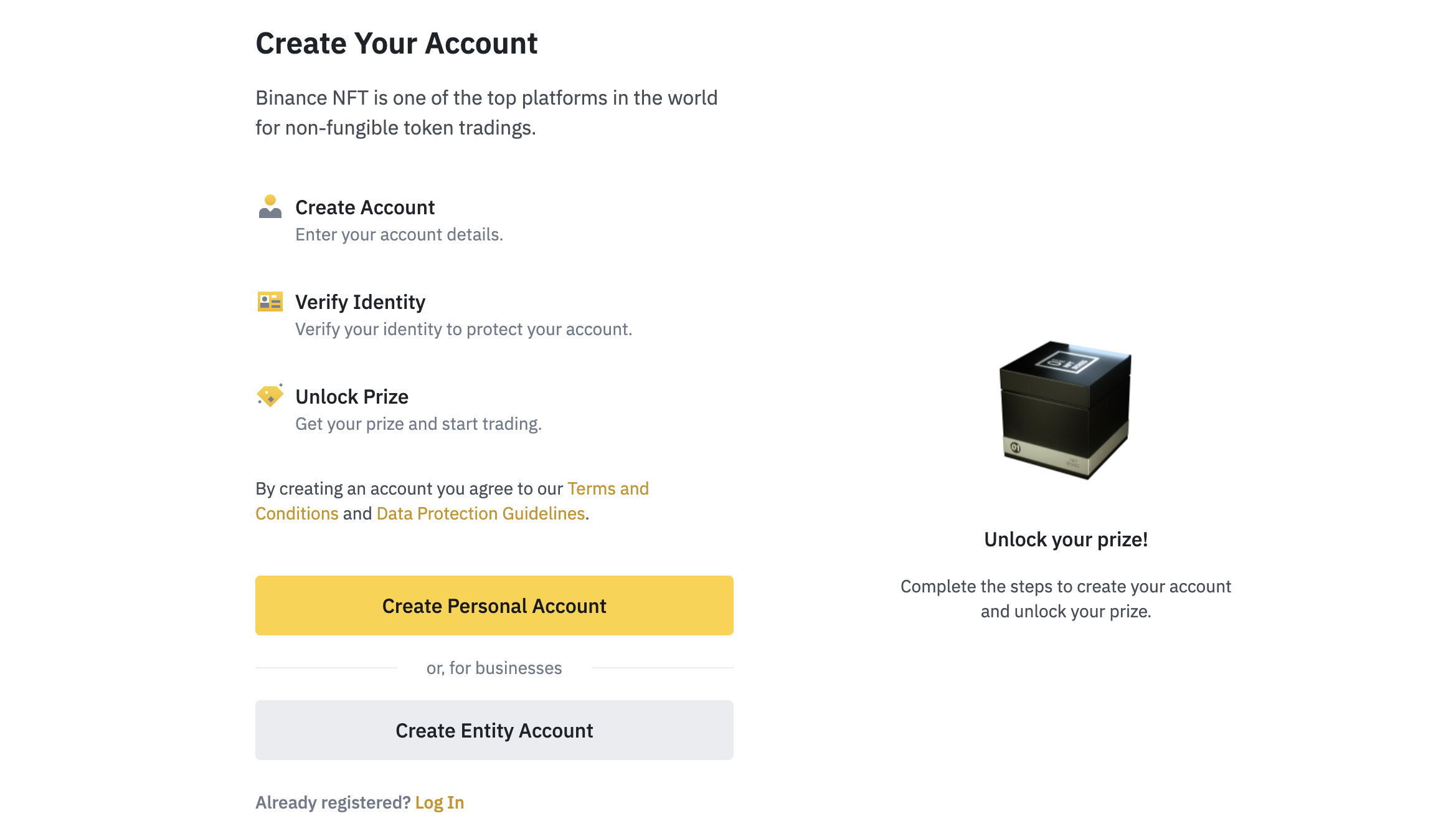 Binance Sign Up